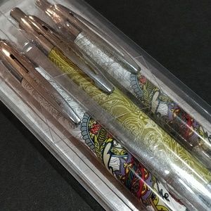 Divoga 3 Count Retractable Gel Pen Medium Point